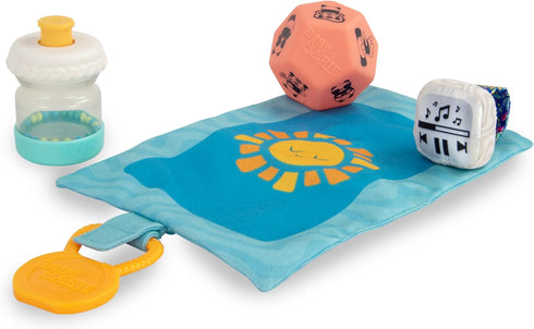 BEBE FUERTE Let's Move Giftset by Robin Arzon - Bilingual Baby Activity Center Sensory Toys - Baby Workout Toys - Baby and Toddler Gifts for Ages ...