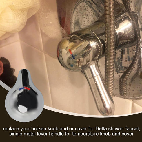 2024 Upgrade Shower Knob RP28595 for Delta Shower Handle Replacement,Fit for Delta Faucet Plumbing Replacement Parts...