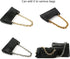 Fashionable Heavy Aluminum O Shape Metal Chain Handle Shoulder Straps Replacement for Women's Handbag,Shoulder Bag (Gold)...