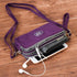 Women's Nylon Cell Phone Purse Small Crossbody Shoulder Bag 3 Layer Wristlet Wallet Zipper Clutch Purse...