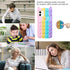 Fidget Pop Phone Case for iPhone 11 Case, Stress Relief Push Pop Bubble 3D Cartoon Funny Kawaii Cute Fun Soft Silicone Design Cover for Girls Kids...