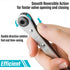 DURATECH HVAC Service Wrench, Refrigeration Wrench, 4 IN 1 Service Wrench, 3/16", 1/4", 5/16", 3/8", for Air Conditioning, Refrigeration Equipment...