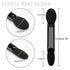 50pcs Eyeshadow Applicators Dual Head, Black Eye Shadow Brushes, Sponge Eyeshadow Applicator Double Side, 2.16" Professional Disposable Eye Shadow...