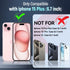 Case for iPhone 15 Plus Phone Case iPhone 15 Plus Case with Kickstand Ring Holder, with Camera Cover, with Magnetic Car Mount Function, for iPhone...
