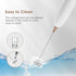 HeTian Handheld Electric Milk Frother, Battery Operated Froth Maker, Mini Blender & Electric Blender Coffee Milk Frother Perfect for Bulletproof C...