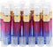 14Pcs 10ml (1/3 oz) Rose Blue Gradient Color Spray Bottles Glass Vials Tube Perfume Atomizer Refillable Makeup Travel Fine Mist Sprayer Bottle Con...