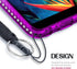 NGB Designed for Samsung Galaxy Note 20 & Note 20 5G Case, Aqua/Purple | Glitter Liquid Sparkle Cute Cover for Women Girls Kids | with Screen Prot...