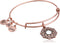 Alex and Ani Women's Mother of The Bride Bracelet, Rafaelian Antique Rose, Expandable...
