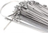 Stainless Steel Cable Ties, Tiberham 100 Pcs 7.9 Inches Heavy Duty Self-Locking Cable Zip Ties, Multi-Purpose Metal Exhaust Wrap Locking Ties for ...