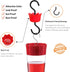 Hummingbird Feeder Insect_Guard | Flower Shape Ant_Moat for Wildlife Feeder Accessory Hooks - Plastics Hanging Ant_Traps for Patio Lawn Garden Out...