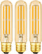 Dimmable E26 Edison Bulb 6W Equal 60 watt Light Bulb AC120V Warm White 2700K Amber Glass Edison Light Bulbs 60 Watt 600LM Tubular T10 led Bulb for...