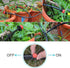 MSDADA 110 Pcs Adjustable Irrigation Drippers Sprinklers Emitter Drip Anti-Clogging Watering System for Flower beds,Gardens, Lawn on 1/4'' Barb...