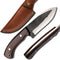 High Carbon Steel Knife - Handmade Full Tang Bushcraft Knife - Hunting Knife, Survival Knife, Fixed Blade Knife & Camping Knife - Camping Knives &...