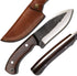 High Carbon Steel Knife - Handmade Full Tang Bushcraft Knife - Hunting Knife, Survival Knife, Fixed Blade Knife & Camping Knife - Camping Knives &...
