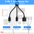 Memory Stick pro Duo Adapter for iPhone - 5 in 1 XD/TF/MS/CF/SD Card Reader for PC/Android/Lightning Device, Multi Memory Card Reader USB C OTG Ad...