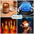 Electric Candle Lighter Plasma Arc Lighters USB Long Stick Lighters Windproof Flameless with Rechargeable Battery Safety Lock for Candle Camping B...
