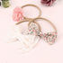 DRESHOW BQUBO Baby Girl Bows and Headbands Soft Nylon Hairbands Elastics Handmade Girls Flower Hair Accessories for Newborn Infant Toddlers Kids 1...