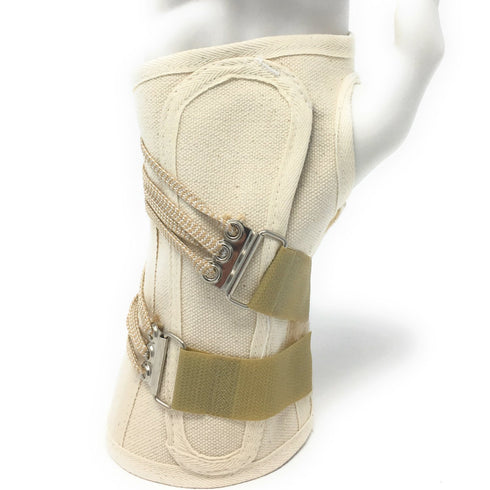 OTC Wrist Splint, Prop-Up Lacing for Carpal Tunnel Relief, Canvas, White, Right Hand, Medium...