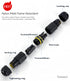 IP68 Waterproof Cable Connector Outdoor, 2Way Waterproof Junction Box Outdoor Cable Connector, 3 Pins Wire Connector,Extension Electrical Cable Pr...