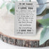 to My Fiancé Gifts - I Love You Future Husband Gifts for Birthday Wedding Anniversary Engraved Wallet Card Gifts...