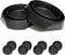 Bed Bug Interceptors with Anti Skid Pads | Bed Bug Trap | Bed Bug Traps and Detectors | Bed Bug Traps for Bed (Black-8 Pcs)...