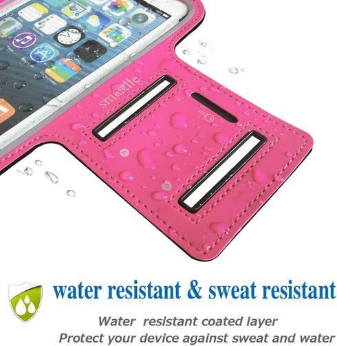 Arm Phone Holder for Running, Armband Cellphone for iPhone 15 14 13 12 11 Pro Max/XR/8 7 6s Plus, for Galaxy A/S/Note Up to 6.9’’, for Exercise Gy...