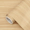 Maple Wood Grain Peel and Stick Contact Paper 17.7” x 197” Removable Self-Adhesive Decorative Wood Wallpaper Waterproof Vinyl for Walls Kitchen Fu...