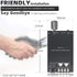 UwayKey Bluetooth Amplifier Board with TPA3116D2 Chip, 50W+50W Peak Power Output Class D AMP Module for DIY Wireless Speaker...