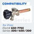 630-7755 Wall Hydrant Repair Kit Compatible with Prier Faucet Repair Kit 500 400 300 Series Part Accessories Pressure Vacuum Breaker Outdoor Fauce...