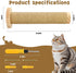 Cat Wall Steps, 11.8 Inch Cat Wall Furniture Drywall, Wall Mounted Cat Stairs for Wall Mounted with Jute Rope Scratching Cat Shelf 2 of Pack (2 Ca...