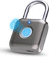 Pothunder Fingerprint Smart Padlock Lock, Biometric Metal Keyless Thumbprint Lock, Waterproof, USB Rechargeable, for Gym Locker, School Locker, Lu...