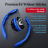 Steering Wheel Cover, Car Carbon Fiber Anti-Skid Steering Wheel Cover, Segmented Steering Wheel Protector Car Interior Accessories Suitable for Mo...