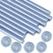 Gray Blue Wax Sealing Sticks, ONWINPOR 10pcs Glue Gun Wax Seal Sticks for Wax Seal Stamp, Melting Wax Seal Sticks for 0.43'' Glue Gun Wax Sealing ...
