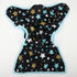 One Size Cloth Diaper Cover Snap with Double Gusset (Blue Star)...
