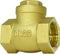 3/4" Swing Brass Check Valve DN20, 3/4 Female Thread Horizontal One Way Check Valve, Oil Water Fuel Gas Air Check Valve to Prevent Water Backflow ...