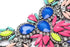 Lovage Colorful Resin Bubble Bib Statement Necklace Bohemian Chunky Collar Jewelry...