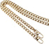HEEHEE 51.2" (130cm) Purse Chain Strap, Sturdy Flat Iron Replacement Chain with Buckles, Comfortable Shoulder Crossbody Strap for Handbags, Upscal...