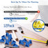 Flooring Spacers,Laminate Wood Flooring Tools,Compatible w/Vinyl Plank, Hardwood & Floating Floor Installation etc,Hardwood Flooring w/1/4 Gap,Spe...