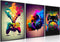 MUWAK Gaming Room Decor Wall Art Set of 3 - Video Gaming Controller Gamer Wall Decor, Gaming Canvas Poster Room Decor for Boys Room Kids Game Room...