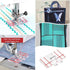 4 Pieces 1/4" (Quarter Inch) Sewing Machine Presser Foot with Edge Guide Quilting Presser Foot Parallel Guide Stitch Presser Foot for Low Shank Sn...