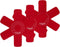 Le Creuset Set of 3 Felt Cookware Protectors - Cerise...