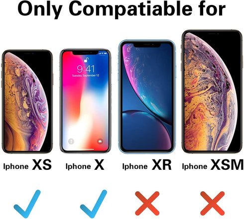OTOFLY Compatible with iPhone X Case,Ultra Slim Fit iPhone Xs Case Liquid Silicone iPhone 10 Case with Full Body Protection Anti-Scratch Shockproo...