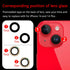 Original Back Rear Camera Lens Glass Replacement for iPhone 14 6.1 inch and iPhone 14 Plus 6.7 inch with pre-Installed Adhesive+Reparing Toolkit+I...