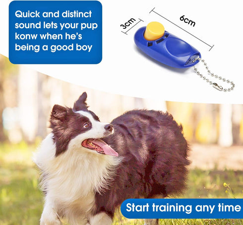 BAAPET 15 ft 20 ft 30 ft 50 ft 100 ft Long Dog Training Leash for Dog Training, Play, Camping, or Backyard Lead with Training Clickers for Small, ...