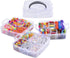 Peirich Jewelry Making Bead Kits, includes 44 Embroidery Floss with 3-Tier Organizer Storage Box with Threads, Over 4900 Beads for Friendship Brac...