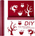 Heat Transfer Vinyl Roll Iron on HTV Transfer Vinyl for Hats, T-Shirts, Heat Press Machines(Maroon,12 Inch x 5 Feet)...