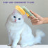 Self Cleaning Slicker Brush, Dog Cat Bunny Pet Grooming Shedding Brush - Easy to Remove Loose Undercoat, Pet Massaging Tool Suitable for Pets with...