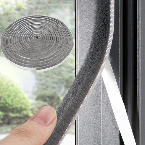 Weather Stripping Door Window Seal Strip 33 Ft, Selfadhesive Strong Adhesion, soundproofing, Draft Blocker, Dustproof, Suitable for Doors and Wind...