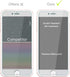 eTECH Glass Screen Protector Compatible with iPhone 8, iPhone 7 - Crystal Clear Tempered Glass Material...