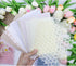 30Pcs Assorted Scrapbook Paper Supplies, Mixed Decorative Paper and Mesh Fabric Craft Accesorries, Textured Paper for Scrapbooking Junk Journal Jo...